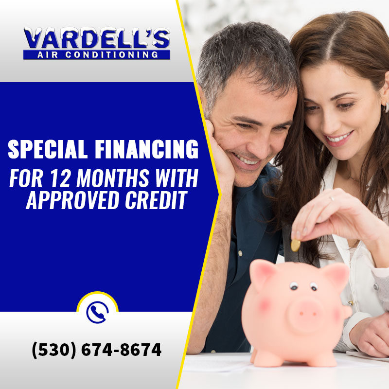 Special Financing for 12 months with approved credit